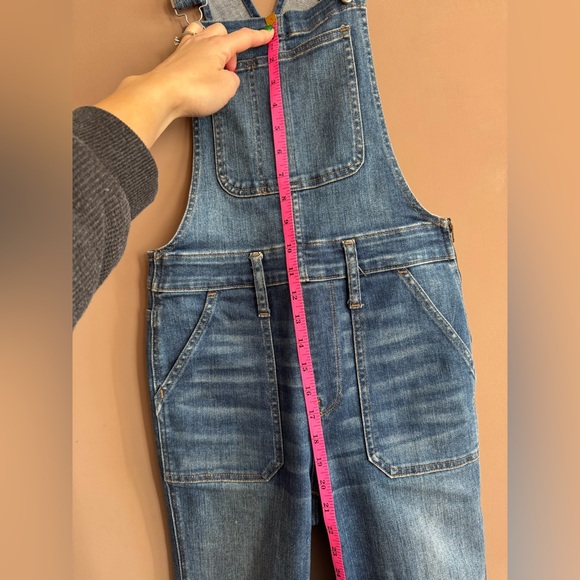 Madewell Light Blue Distressed Denim Overalls - Picture 9 of 9